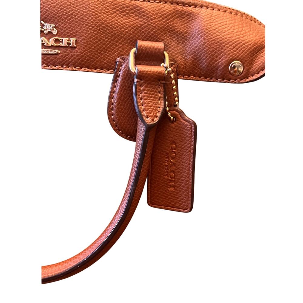 Coach Classic brown logo bag, satchel, shoulder bag, Authentic - Picture 6 of 6